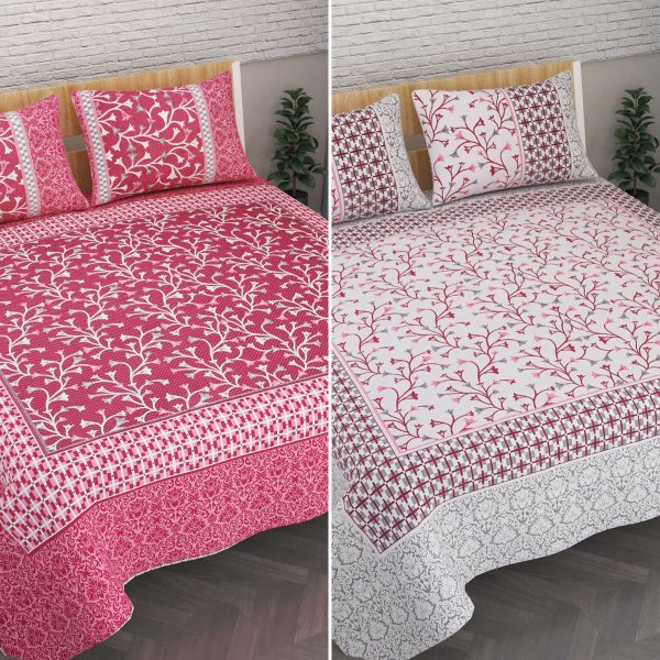 Buy Reversible Bedsheet