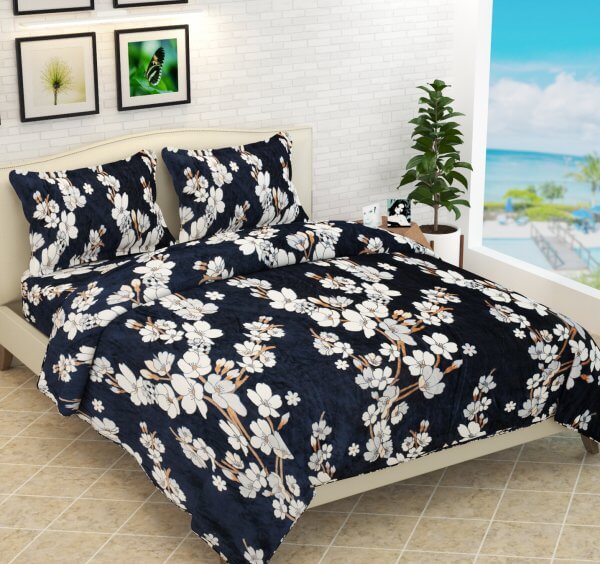 Buy Warm Bedsheets With 2 Pillow Covers