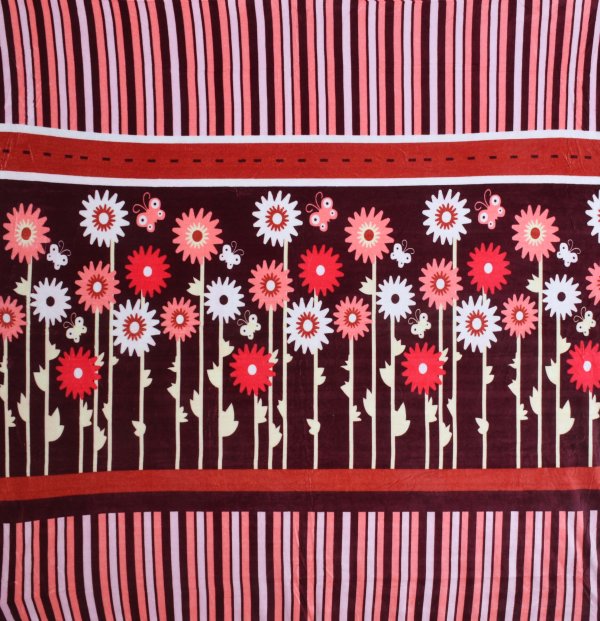 Buy Fleece Bedsheets For Winter With 2 Pillow Covers