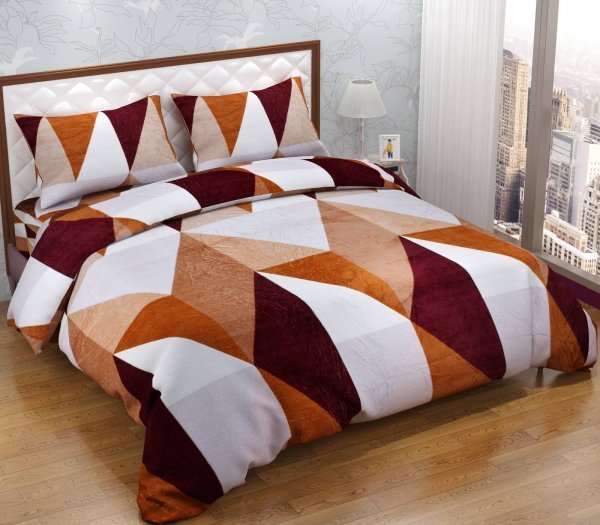 Buy Comfort Fleece Bedsheets With 2 Pillow Covers