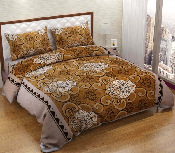 Buy Queen Size Fleece Bedsheet