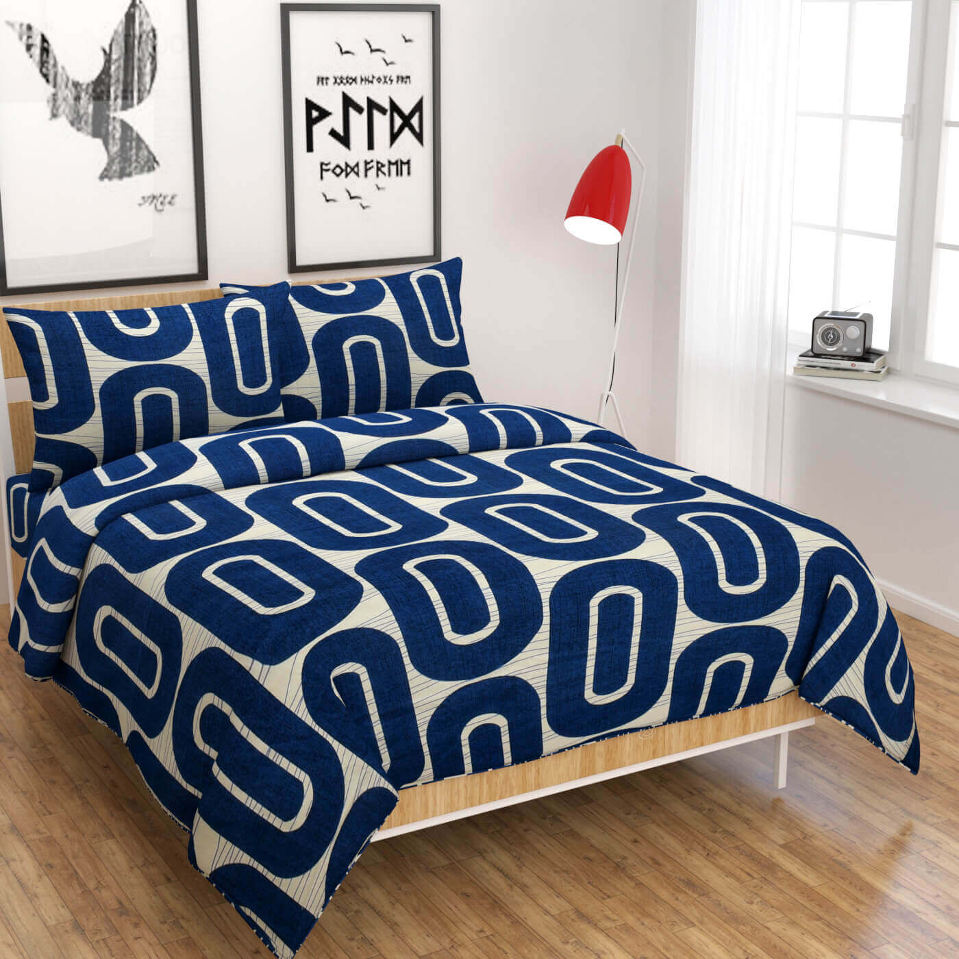 bedsheet double bed