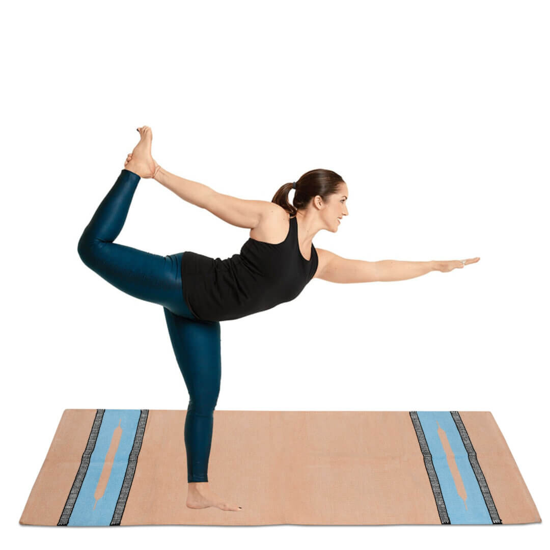 Cotton yoga mat online outlet